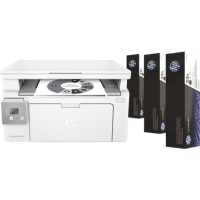 HP G3Q66A LaserJet Ultra M134A + 3 TONER BUNDLE Mono A4 Yazıcı FOT.TAR.128MB Ram 20 ppm S/B USB 2.0 - 1